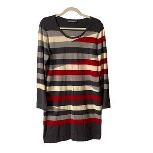 ⭐️ Eric Alexandre striped sweater dress- size Large